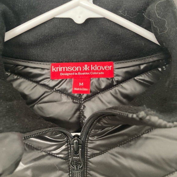 NWOT Krimson Klover Puffer And Wool Blend Knit Base Jacket - Picture 3 of 9